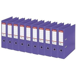 Esselte, Nr. 1 Power, 10 stuks, violet, rug 75 mm, A4, PP, 811530