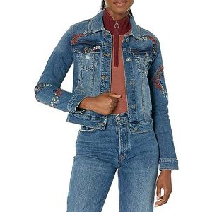 Desigual Jas_denis Trainingsjack voor dames, Blauw