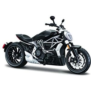 Maisto Ducati X Diavel S 1:12 Motorfietsmodel 5-20101, zwart, één maat