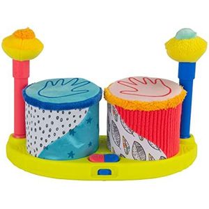 Lamaze Squeeze Beats Premier muziekbatterij voor baby's, sensorisch babyspeelgoed met kleuren, cadeau voor ouders, ontwikkelingsspeelgoed voor jongens en meisjes vanaf 12 maanden