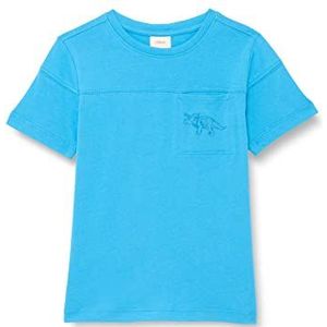 s.Oliver T-shirt, korte mouwen, T-shirt met korte mouwen voor jongens, Blauw/Groen
