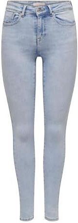 ONLY Onlpower Mid Push Up Sk Dnm Azg173 Noos Onlpower Mid Push Up Sk Dnm Azg173 Noos Dames (1 stuk), Lichtblauw jeans