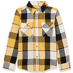 Levi's Kids LVB Long SLV Woven Button Up Shirt voor jongens, 10-16 jaar, guirlande