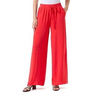 Vila Pantalon Vihela Hw pour femme, Poppy Red, 34