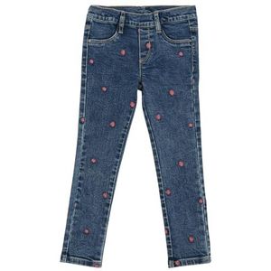 s.Oliver Junior meisjesjeans met Stickerei, regular fit, 56z4, 140, 56z4