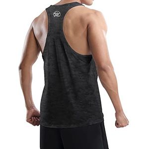 MEETWEE Sporttanktop voor heren, top-top, mouwloos, hardloop-T-shirt, onderhemd, sneldrogend, voor fitness gym bodybuilding, Camouflage