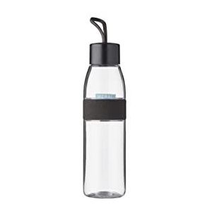 Mepal - Ellipse waterfles - Herbruikbare waterfles - Lekvrije fles voor koolzuurhoudende dranken - BPA-vrij - 500 ml - Nordic black