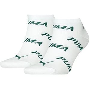 PUMA Uniseks sokken, wit/retro groen