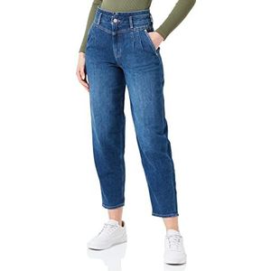 s.Oliver Pantalon en jean pour femme, pantalon en jean taille normale, bleu, taille 36 EU, bleu, 38