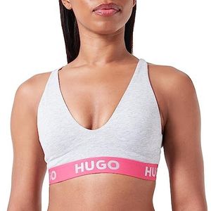 HUGO Driehoek Padd. Sporty driehoek dames, Grijs - Medium Grey