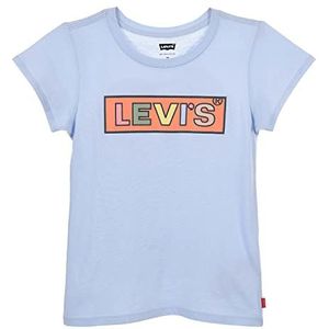 Levi's Kids Lvg T-shirt, korte mouwen, grafisch, meisjes, 10-16 jaar, koude schemering
