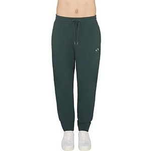 Armani Exchange Camo Pieced Fleece Joggingpak voor heren, Green Gables