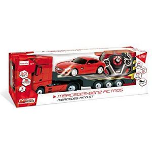 Mondo Motors Abney and Teal Kit Mercedes-vrachtwagen + AMG GT-R/C, 63456, schaal 1/24, willekeurige kleur