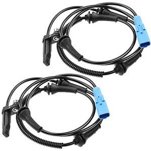 Set van 2 ABS-sensoren - Rotatiesnelheid van de voorwielen links en rechts - voor C5 III/C5 III stationwagen C6 407/407 Coupe SW 508 I/508 SW I bestelwagen/stationwagen 1.6L-3.0L 9670055080