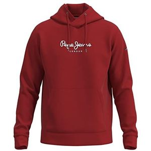 Pepe Jeans Edward Hoodie trainingspak voor heren, Rood (Studio Red)