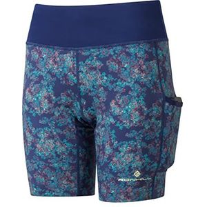 Ron Hill Wmn's Life Stretch damesshorts, Microforaal, donkerblauw