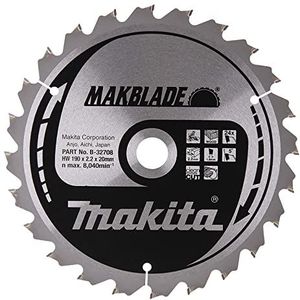 Makita Makblade B-32708 zaagblad 190 x 20 mm, 24 tanden