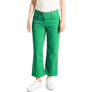 Cecil B377891 Damesbroek 7/8 losse pasvorm, Fresh Apple Green