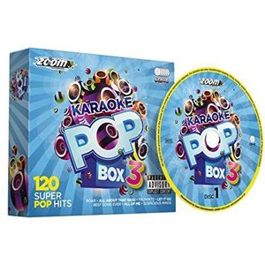 Zoom Karaoke Pop 3 Party Pack-6 CD+G Box Set-120 Songs [Import]