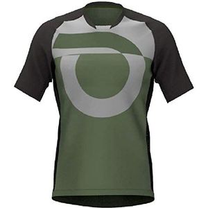 Briko Fierce MTB Fietsshirt voor heren, groen/grijs