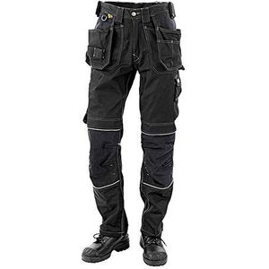 J.A.K. 150112108 Série 1501 Pantalon avec poches suspendues 60% coton/40% polyester Noir Taille 42/32