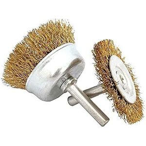 Abracs ABWBCIR100-100 mm ronde draadborstel draaddikte 0,3, maximaal toerental 4500 rpm
