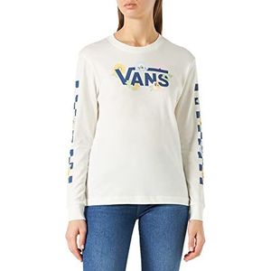 Vans Deco Pilot Dames T-Shirt Marshmallow, XXS, Marshmallow