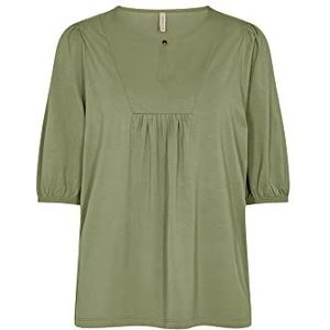 Soya Concept Damesblouse, olijfgroen, S, Olijfgroen