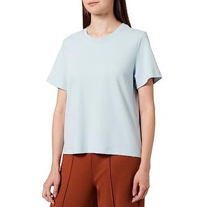 s.Oliver 10.2.11.12.130.2132906 T-shirt met korte mouwen voor dames, Blauw, wit 59h1