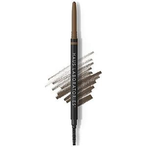 HAUS LABORATORIES By Lady Gaga: THE EDGE PRECISION BROW PENCIL | Micro-wenkbrauwpotlood - Definieert de wenkbrauwen - Natuurlijke lijnen - Houdt de hele dag - Verkrijgbaar in zwart, bruin enz. |,002