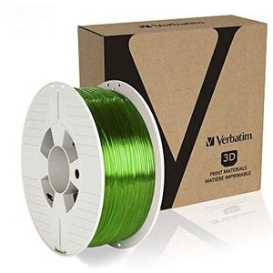 Verbatim PET-G Filament 2 85 mm glycol, polyethyleentereftalaat, glycol, transparant, groen, 1