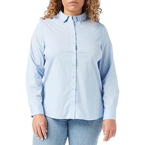 New Look poplin dames onderhemd, Blauw (lichtblauw)
