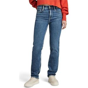 G-STAR RAW Rechte jeans Strace dames jeans, Blauw (Antiek Faded Orinoco Blue D23951-c052-g118)