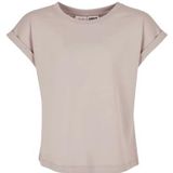 Urban Classics - Organic Extended Shoulder Kinder T-shirt - Kids 122 128 - Grijs