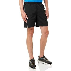 ASIOKA Calpe heren tennisshorts, zwart, M Corto, zwart.