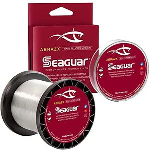 Seaguar 08AX200 AbrazX Fluorocarbon lijn voor zoet water, diameter 0,22 cm, 3,6 kg, 180 m, transparant, uniseks, 8-pond