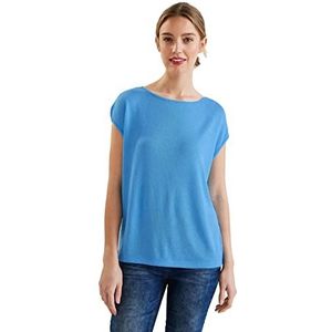 Street One A319577 T-shirt voor dames, Blauw Splash