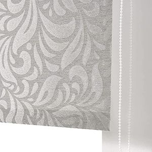 Estoralis - MYRCELLA - rolgordijn, jacquard, 90 x 175 cm, kleur: grijs