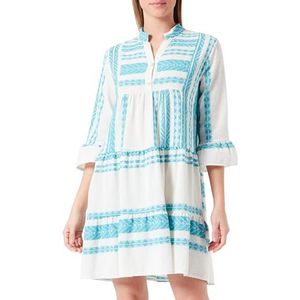SIDONA Robe d'été pour femme 19325647-SI01, turquoise, taille S, Turquoise., S