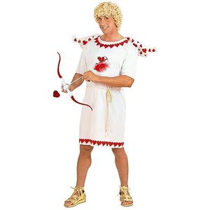 Widmann 74572 Amor kostuum voor heren, wit/rood