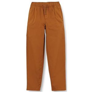 s.Oliver Junior Pantalon pour garçon avec cordon de serrage, jambes droites, marron 140, marron, 140
