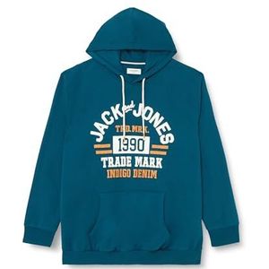 JACK & JONES Jjcarlo Pls hoodie heren hoodie, Blauw (Sailor Blue)