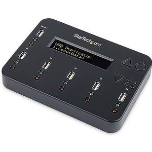 StarTech.com Standalone duplicator voor USB-sticks 1:5 - 1 tot 5 flashstation met DoD-gegevenswissing (USBDUP15)