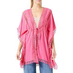 nascita Kimono pour femme avec pointe perforée, Rose, XL