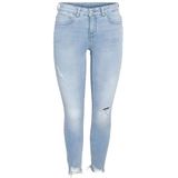 Noisy May Kimmy Destroyed Fit Az370Lb Jeans 28, Blauw