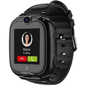 XPLORA XGO 2 Smartwatch voor kinderen (zonder SIM) 4G – oproepen, berichten, kinderschoolmodus, SOS-functie, GPS-detectie, camera, ledlicht en stappenteller, zwart