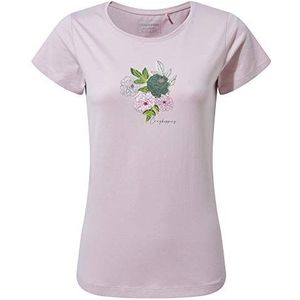 Craghoppers Miri SS T-shirt voor dames, brlilc florl