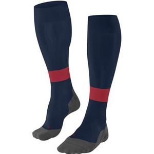 FALKE RU Compression Energy M KH Chaussettes de course pour homme Matériau fonctionnel avec compression 1 paire Bleu (Blue Pond 6598) – Tour de mollet W3, 43-46 W3