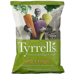 Tyrrell's - Aardappelzak - Groentechips - 125 g