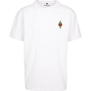 Mister Tee Santa Monica T-shirt, oversized, uniseks, Wit